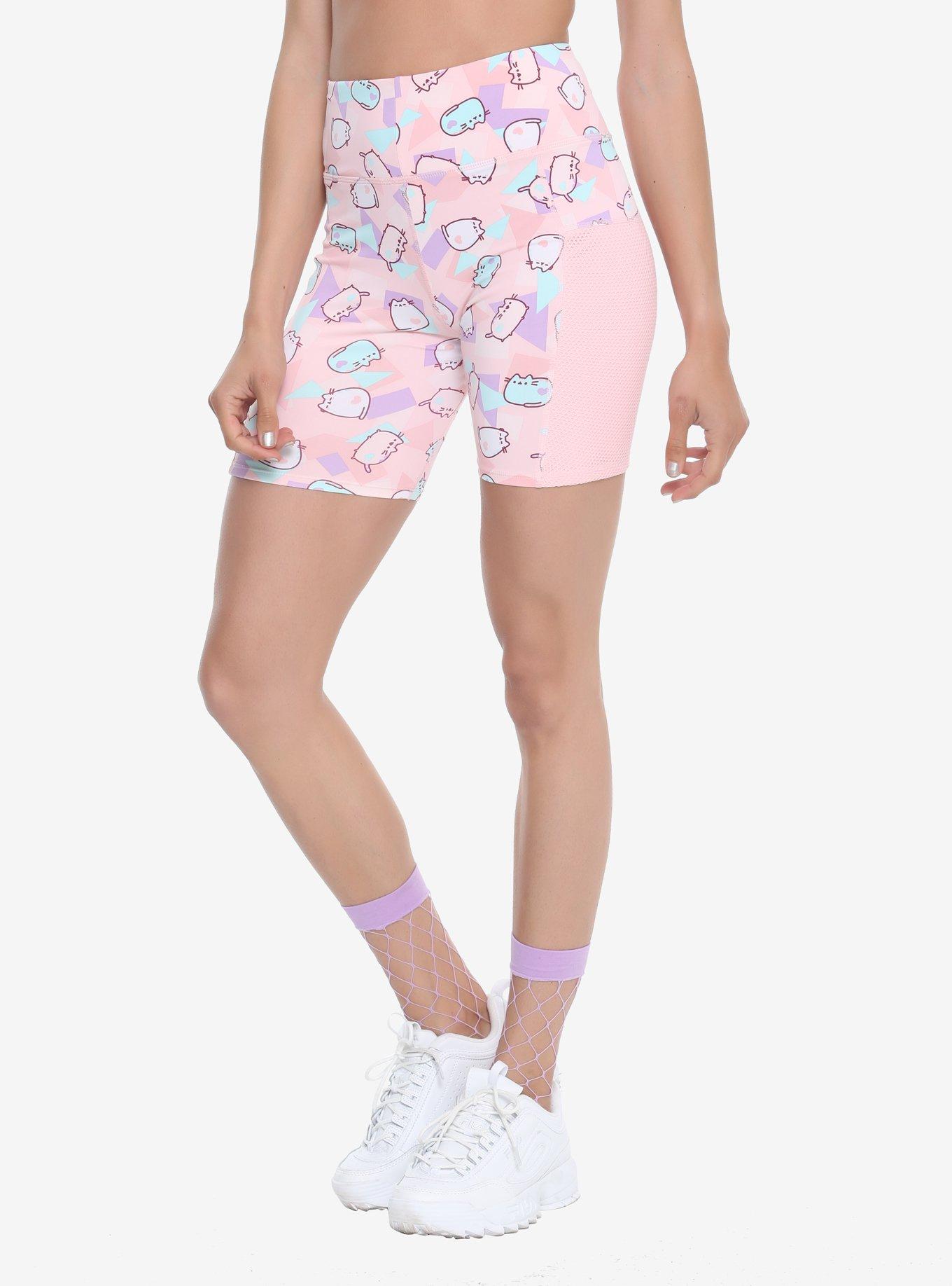 Pusheen Active Biker Shorts Hot Topic