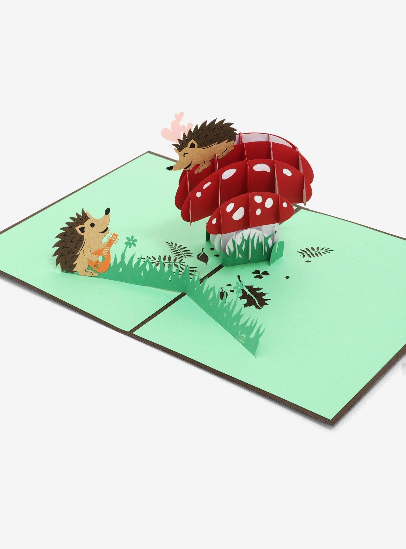 Lovepop Hedgehogs In Love Popup Greeting Card, , hi-res