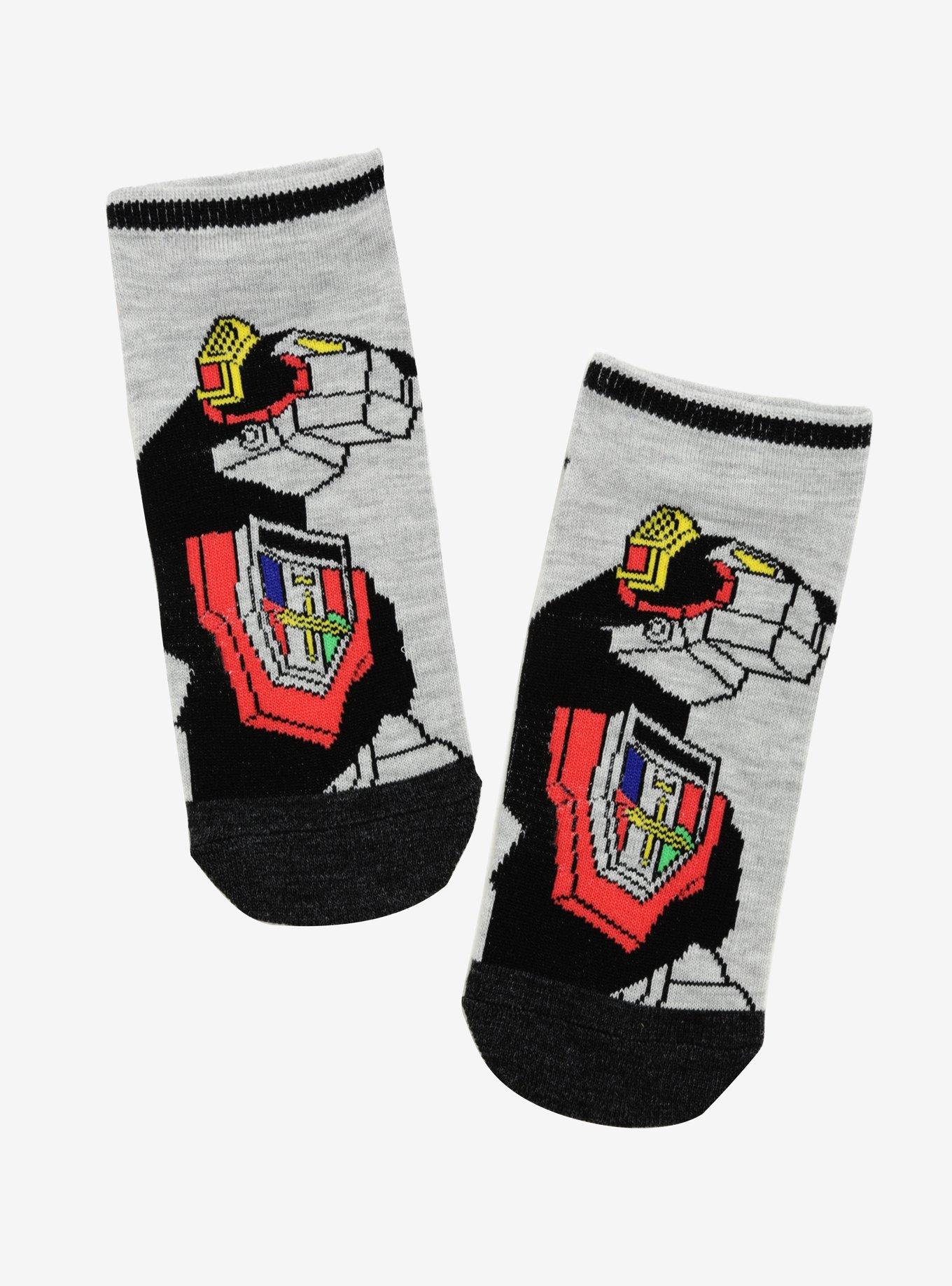 Voltron: Legendary Defender Black Lion No-Show Socks, , hi-res