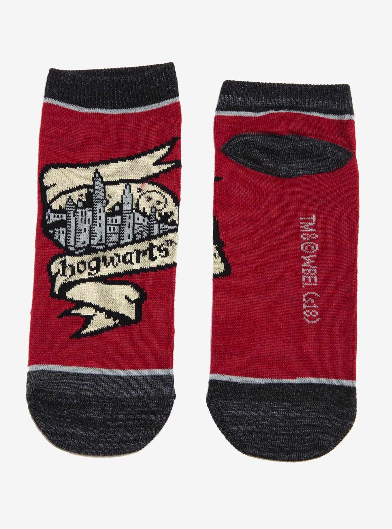 Harry Potter Hogwarts Castle No-Show Socks, , hi-res