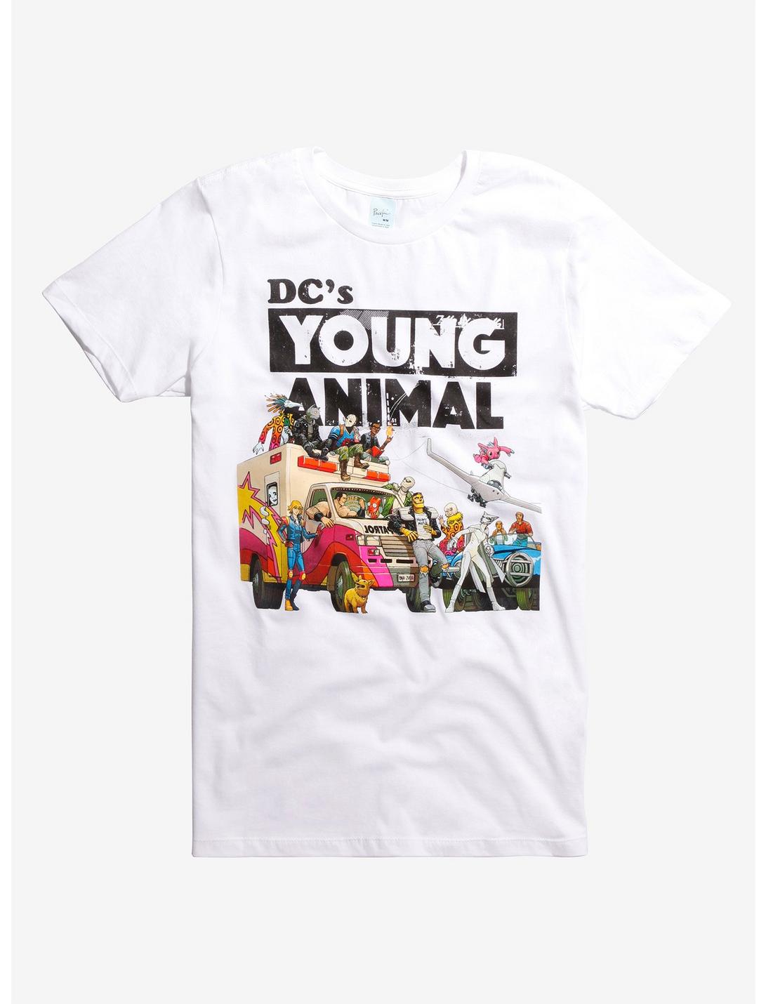 DC's Young Animal Mixtape T-Shirt, WHITE, hi-res
