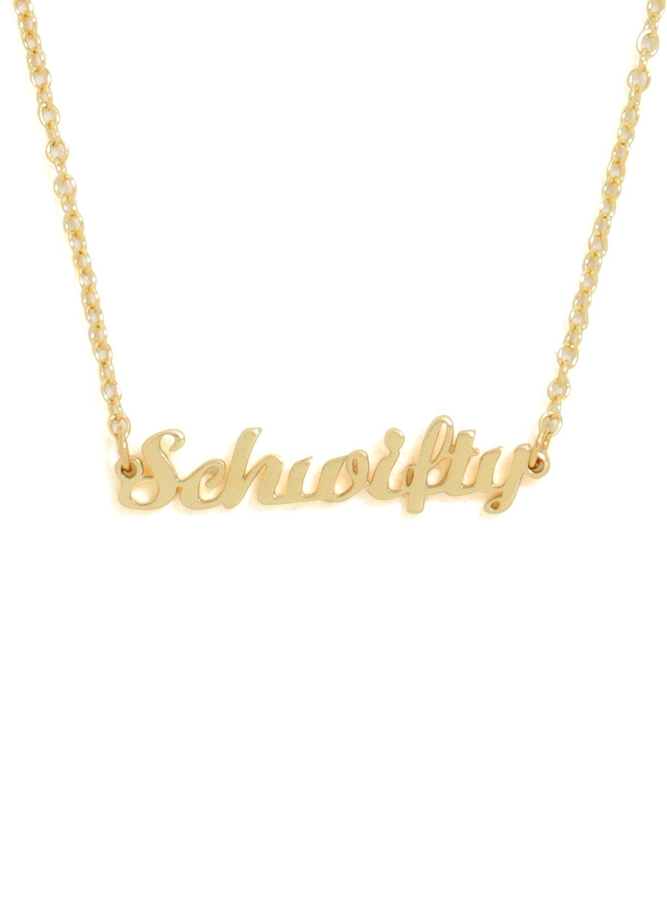 Rick And Morty Schwifty Script Necklace, , hi-res