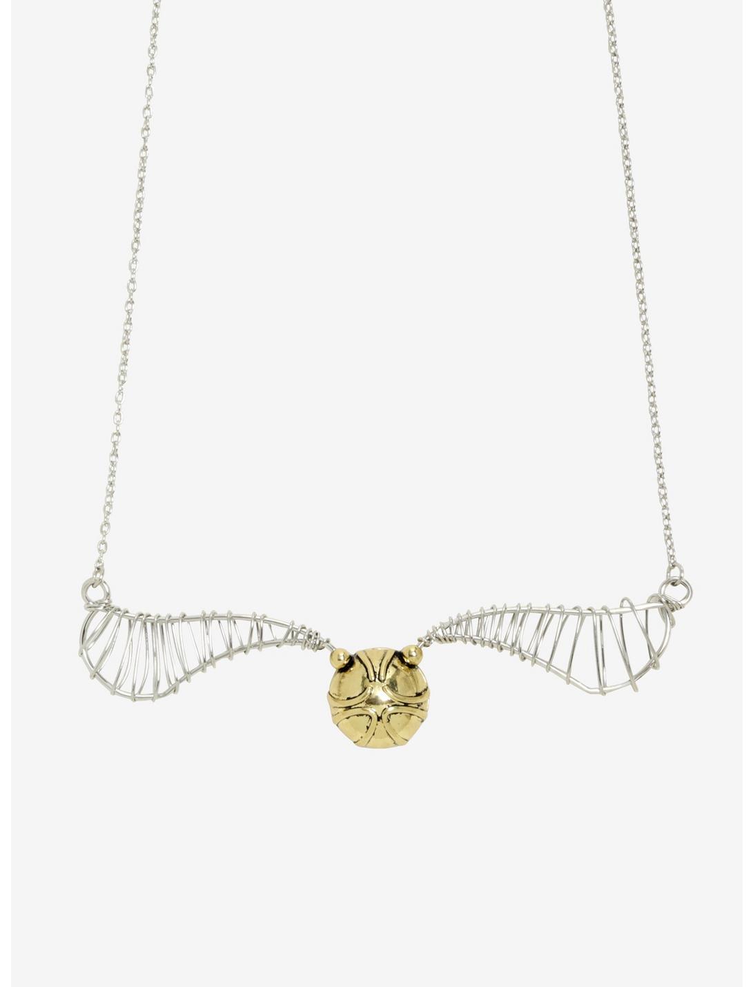 Harry Potter Golden Snitch Large Necklace, , hi-res