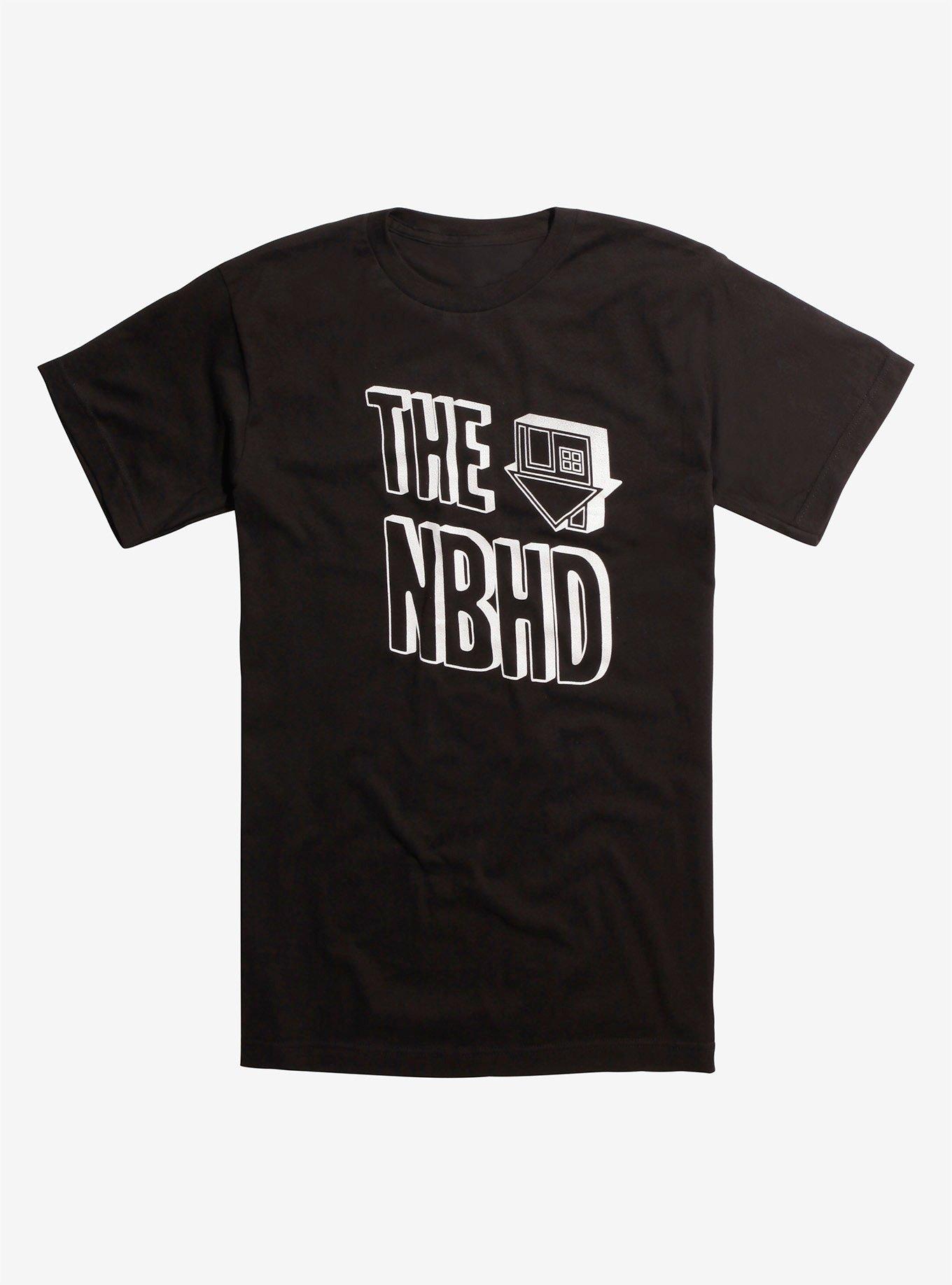 The Neighbourhood The NBHD House Logo T-Shirt, BLACK, hi-res