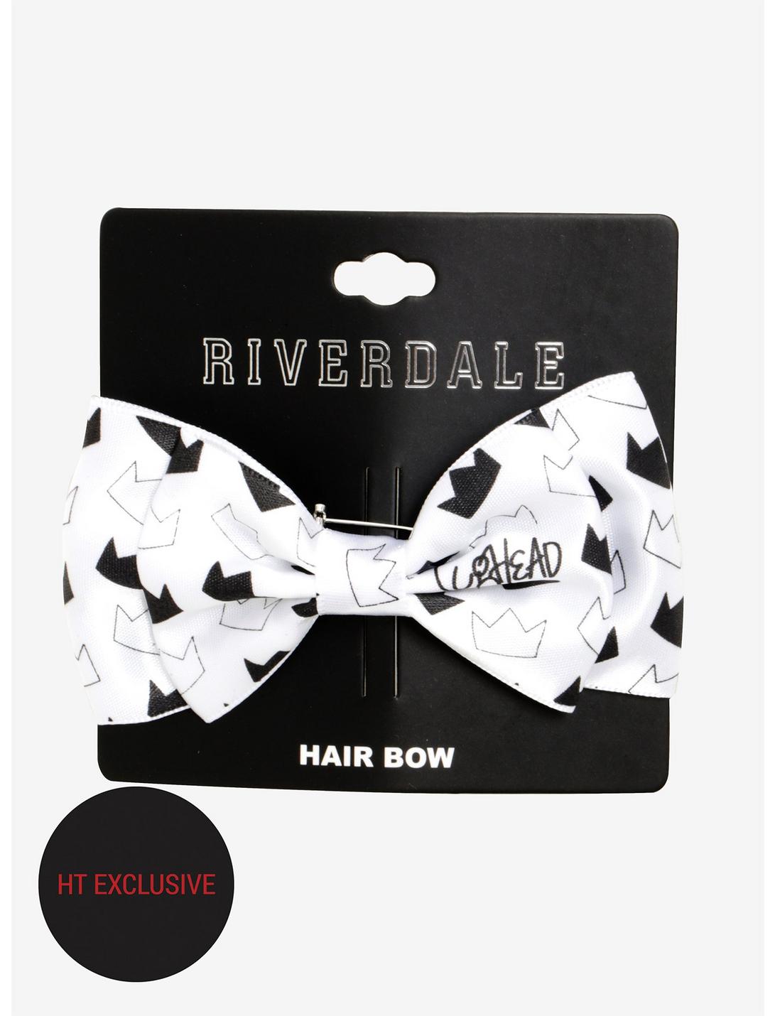 Riverdale Jughead Crown Hair Bow Hot Topic Exclusive, , hi-res