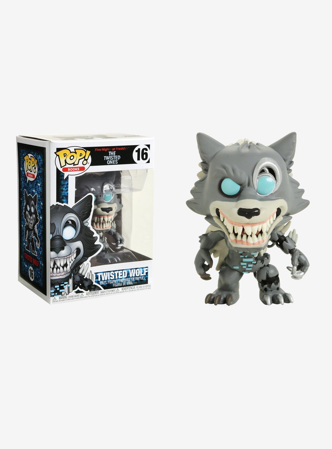  POP Five Nights at Freddy's The Twisted Ones - Twisted Wolf  Funko Pop! Vinyl Figure (Bundled with Compatible Pop Box Protector Case),  Multicolor, 3.75 inches : Toys & Games