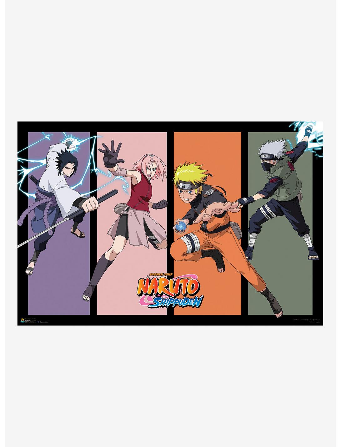 Naruto Shippuden 4-Panel Poster, , hi-res