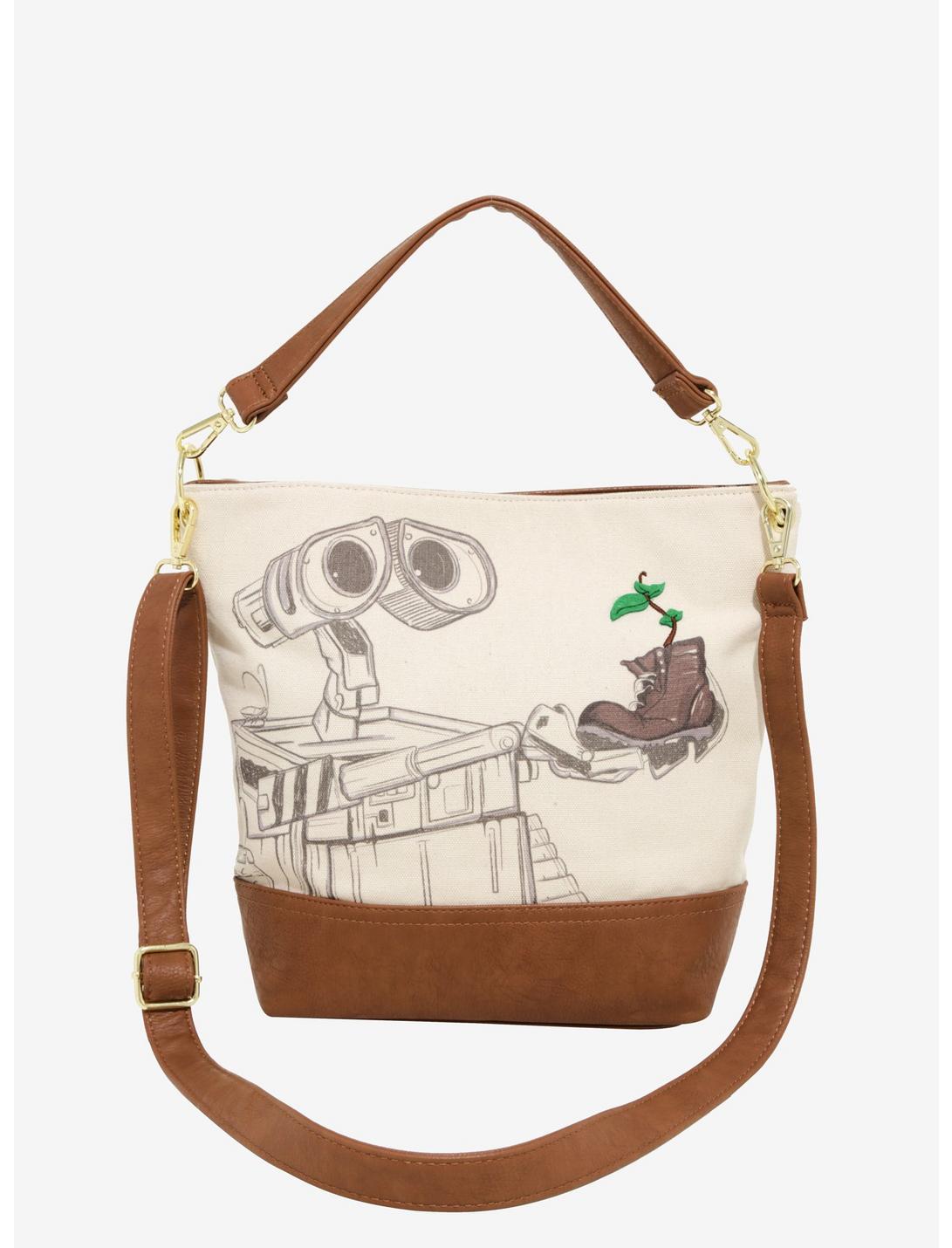 Loungefly Disney Pixar WALL-E Sketch Boot Crossbody Bag, , hi-res