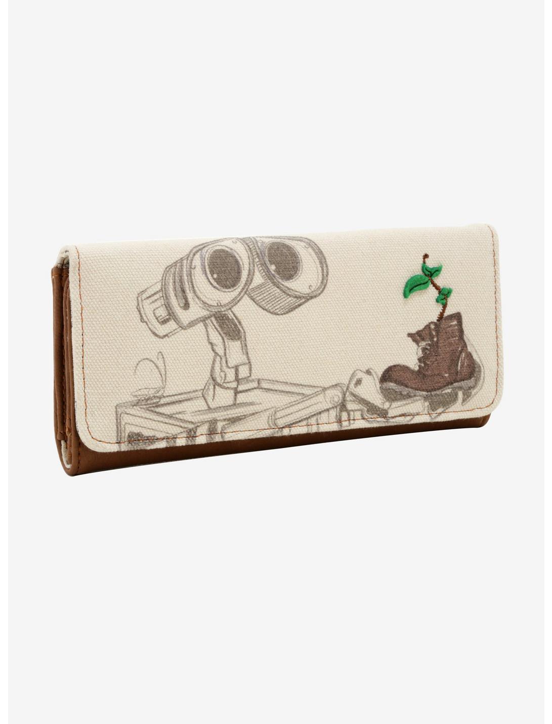 Loungefly Disney Pixar WALL-E Sketch Boot Tri-Fold Wallet, , hi-res