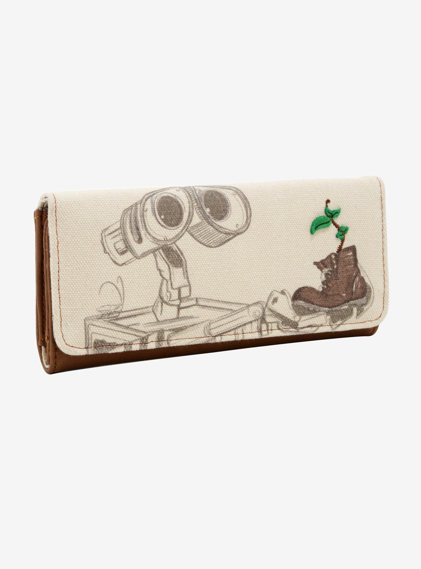 Loungefly Disney Pixar WALL-E Sketch Boot Tri-Fold Wallet, , hi-res