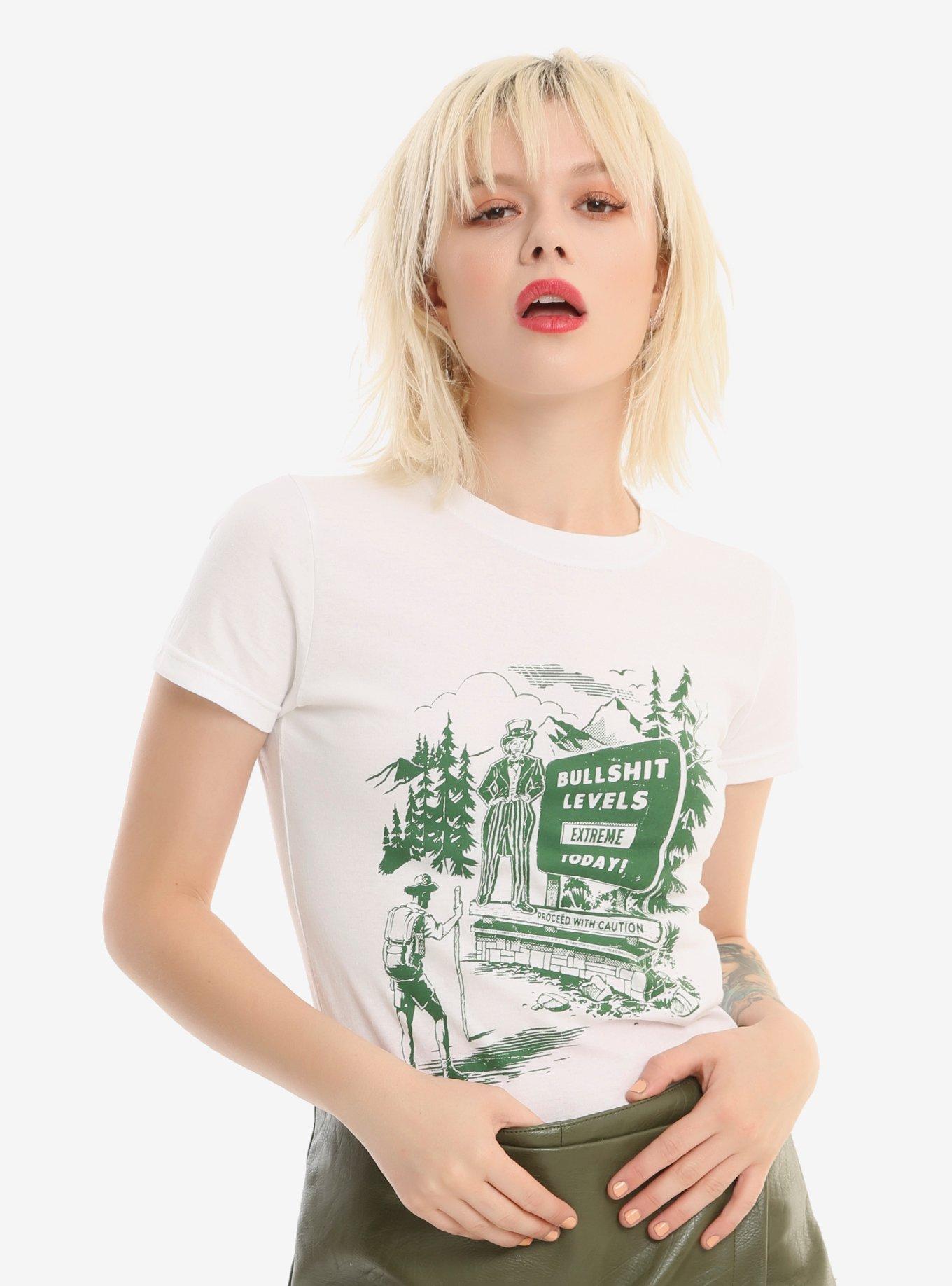 Steven Rhodes Extreme BS Levels Girls T-Shirt, WHITE, hi-res