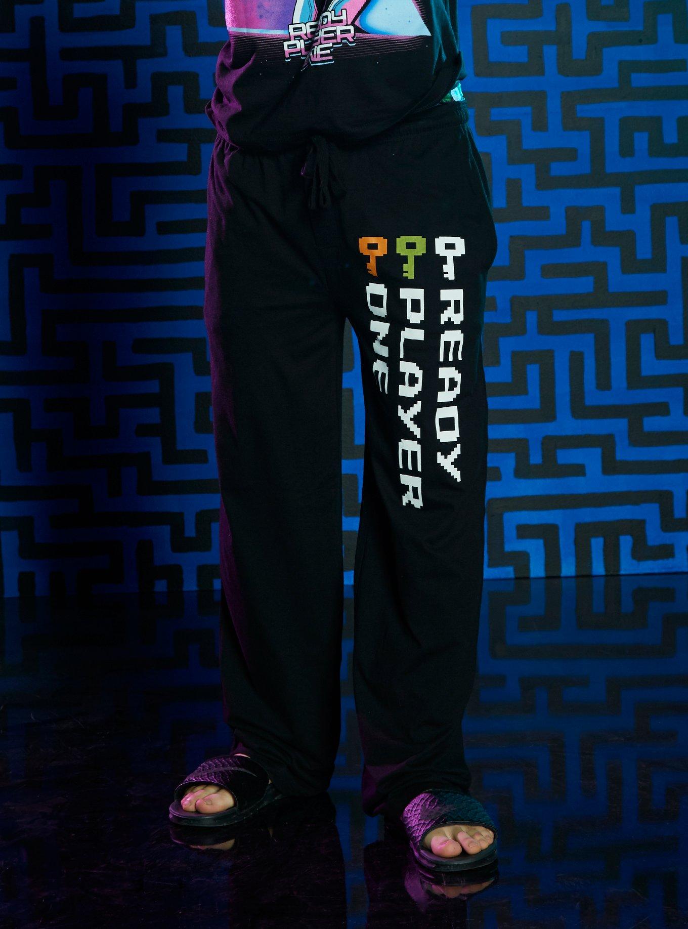 Ready Player One Keys Guys Pajama Pants, BLACK, hi-res