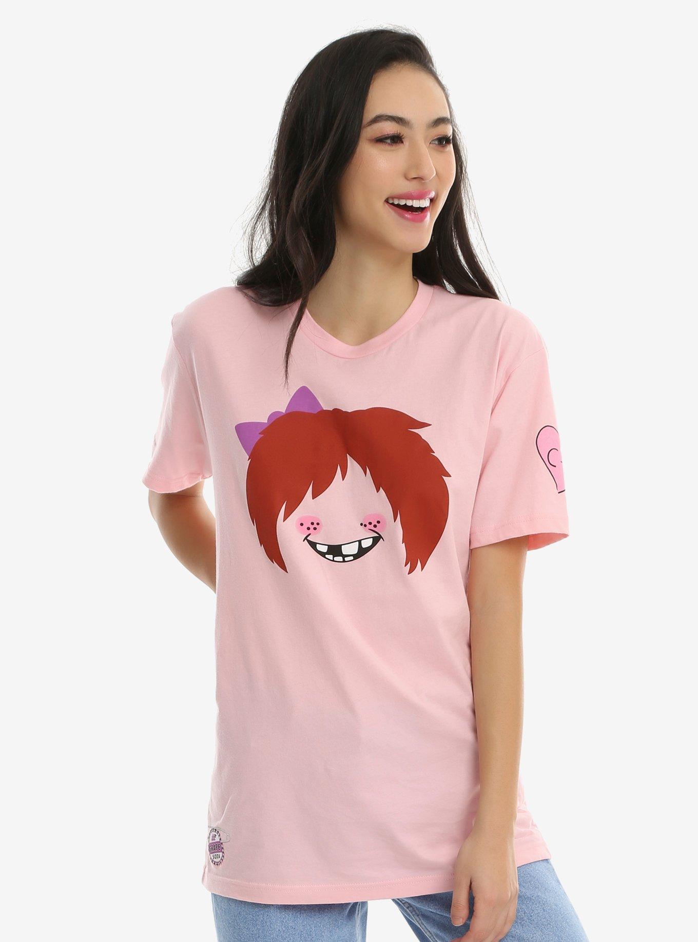 Disney Pixar Up Ellie Face Couples T-Shirt - BoxLunch Exclusive, PINK, hi-res