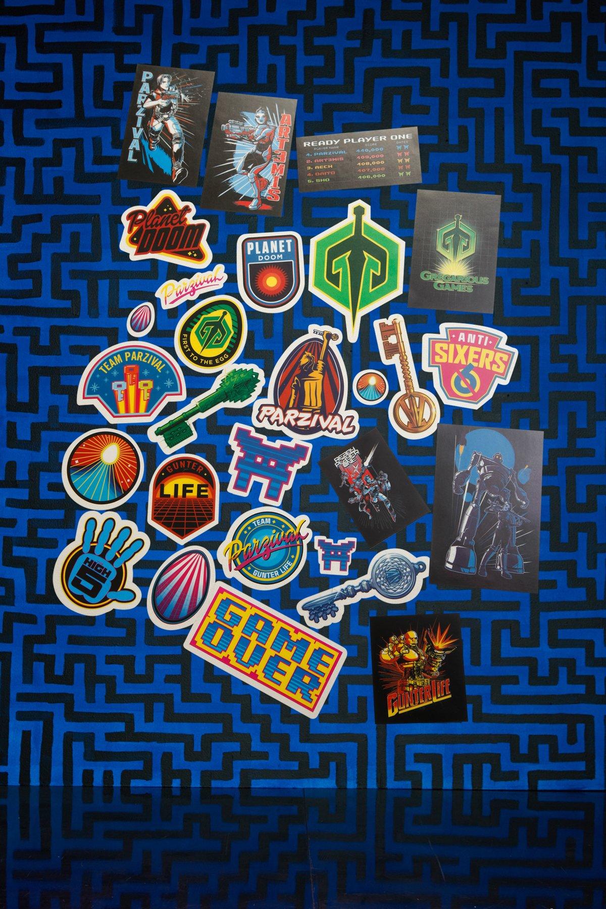 Ready Player One Gadget Decals, , hi-res