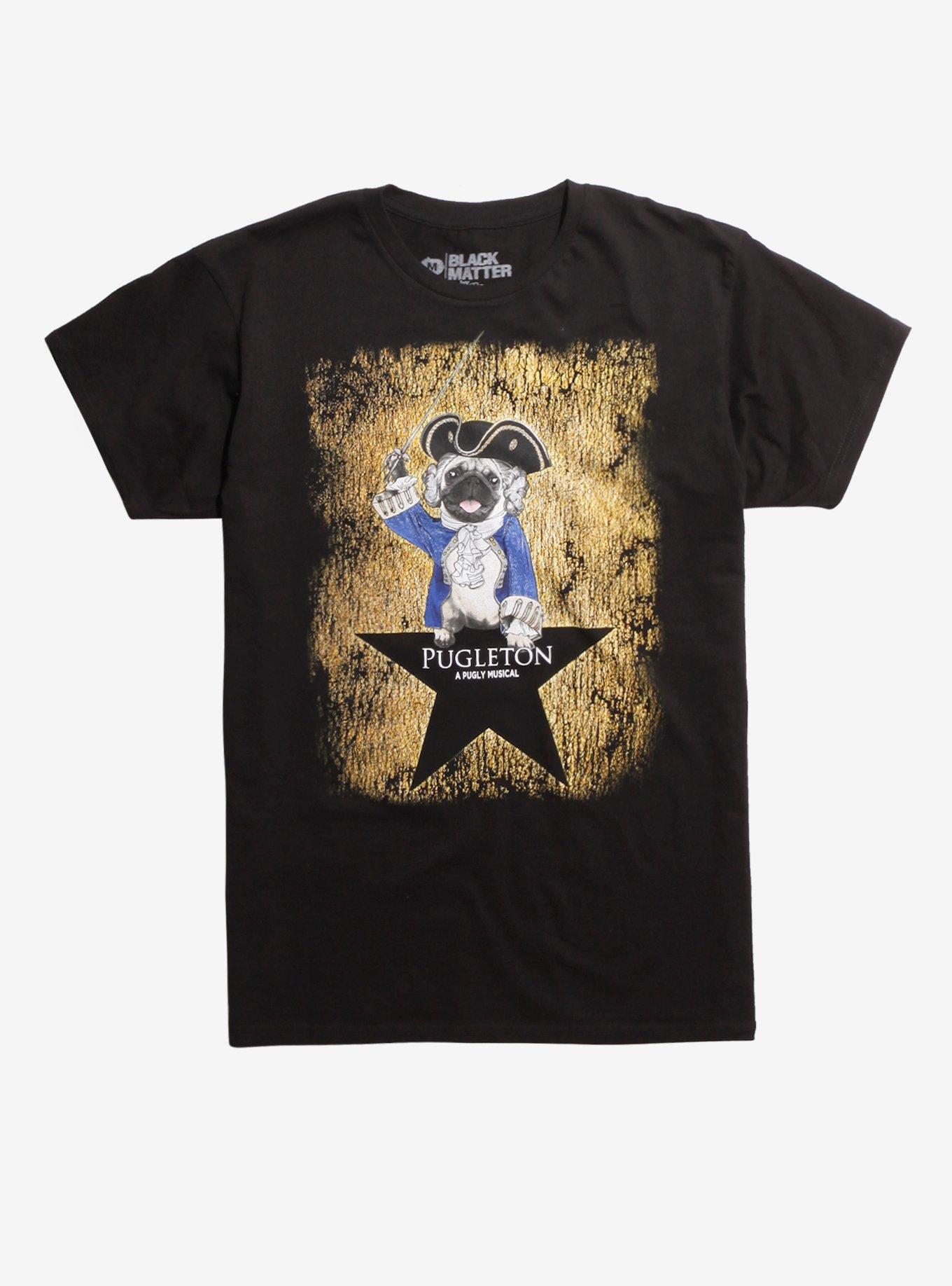 Puggleton: A Pugly Musical T-Shirt, BLACK, hi-res