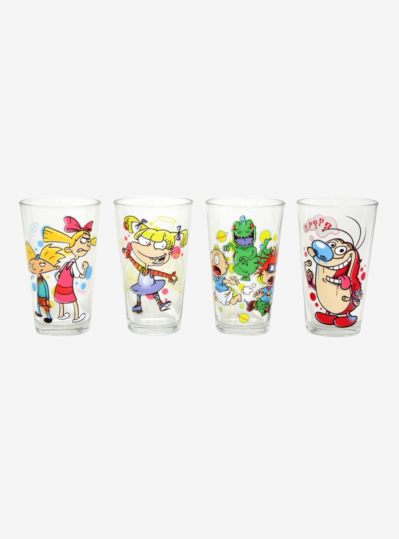 Nickelodeon Retro Pint Glasses Set, , hi-res