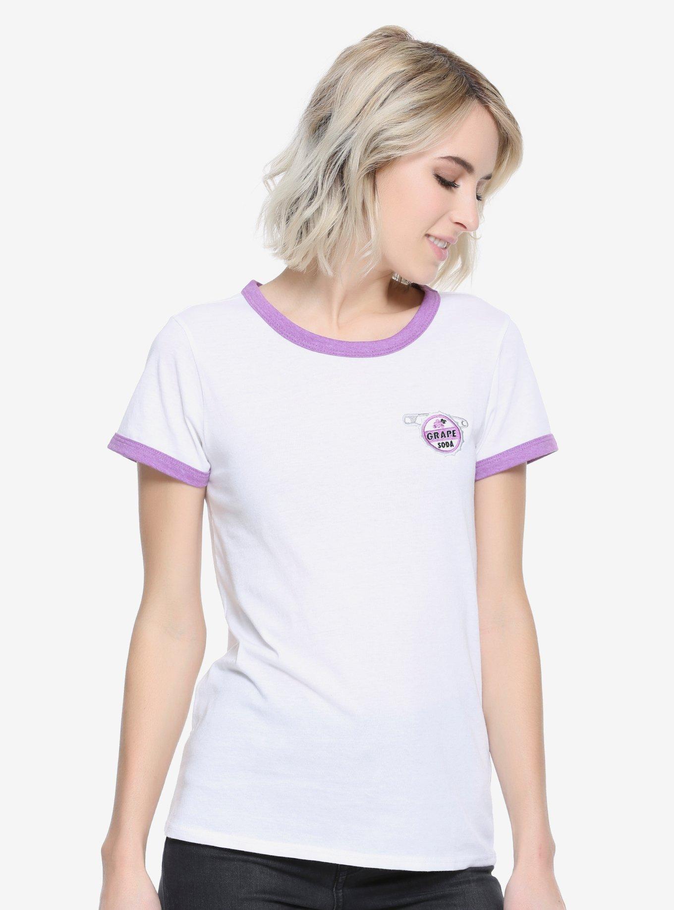 Disney Up Grape Soda Girls Ringer T-Shirt, PURPLE, hi-res