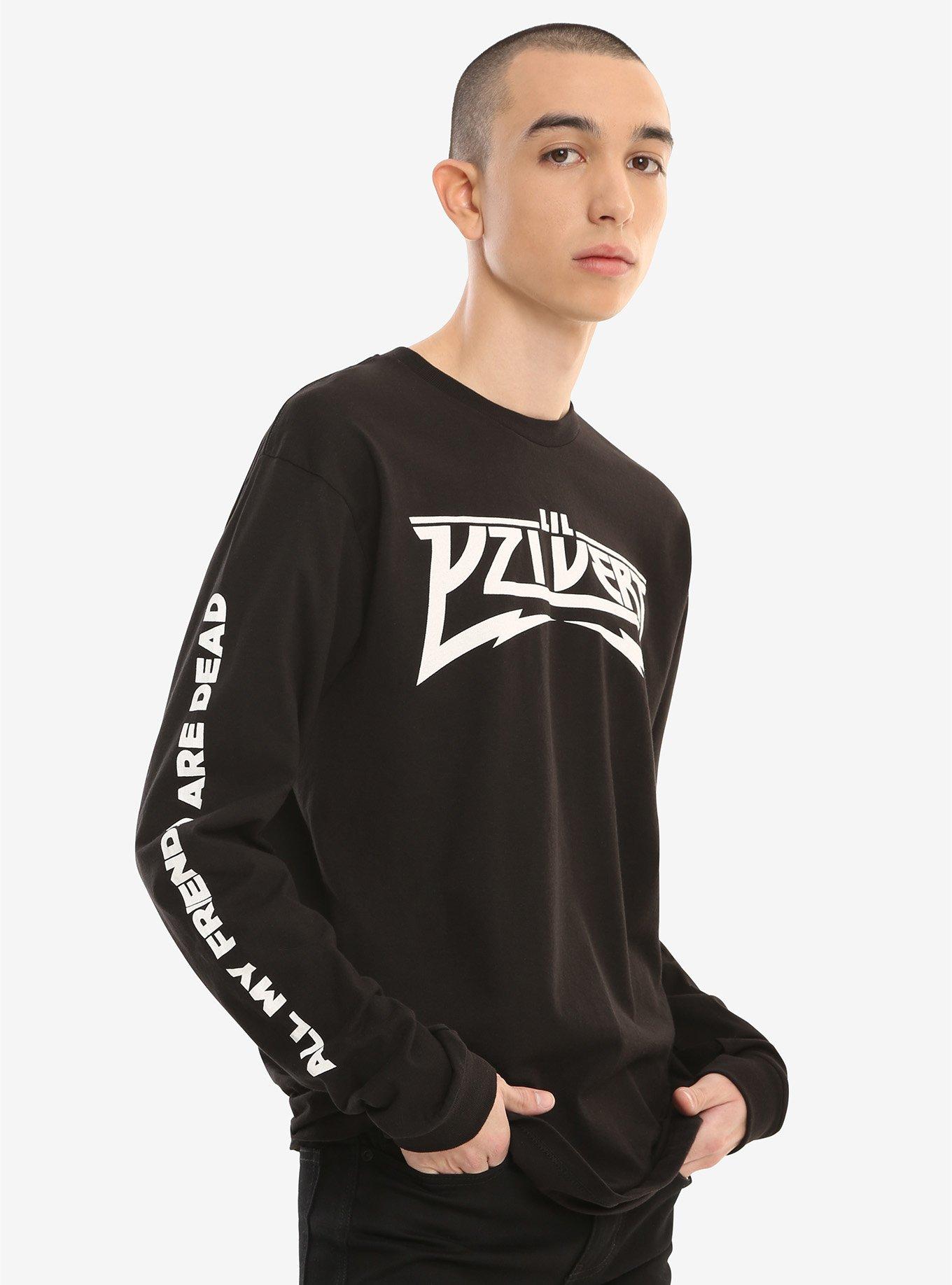 Lil Uzi Vert All My Friends Long-Sleeve T-Shirt, BLACK, hi-res