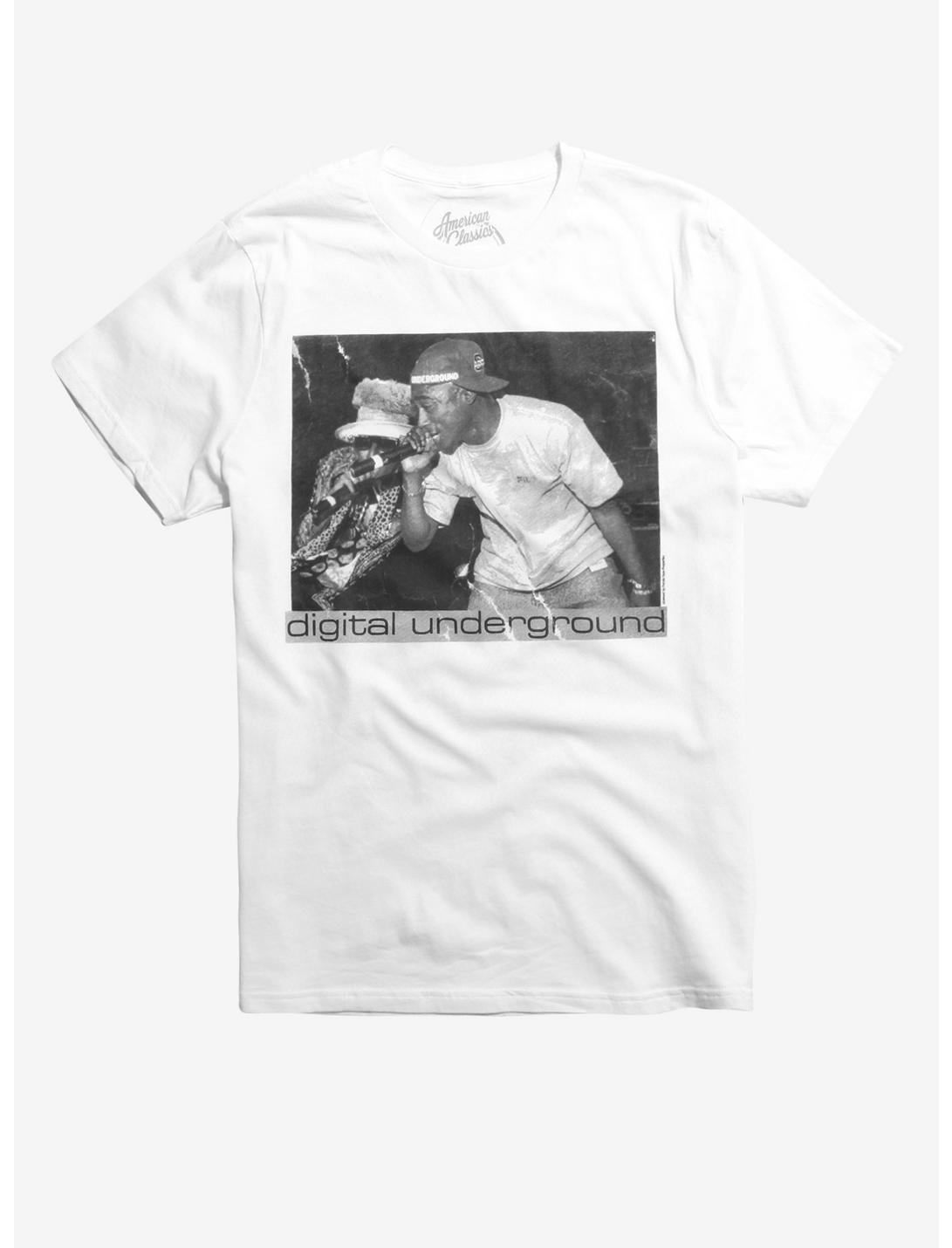 Digital Underground Shock G & Tupac T-Shirt, WHITE, hi-res