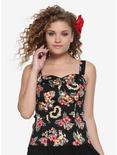Disney Mickey Mouse & Minnie Mouse Tropical Retro Tank Top, MULTI, hi-res