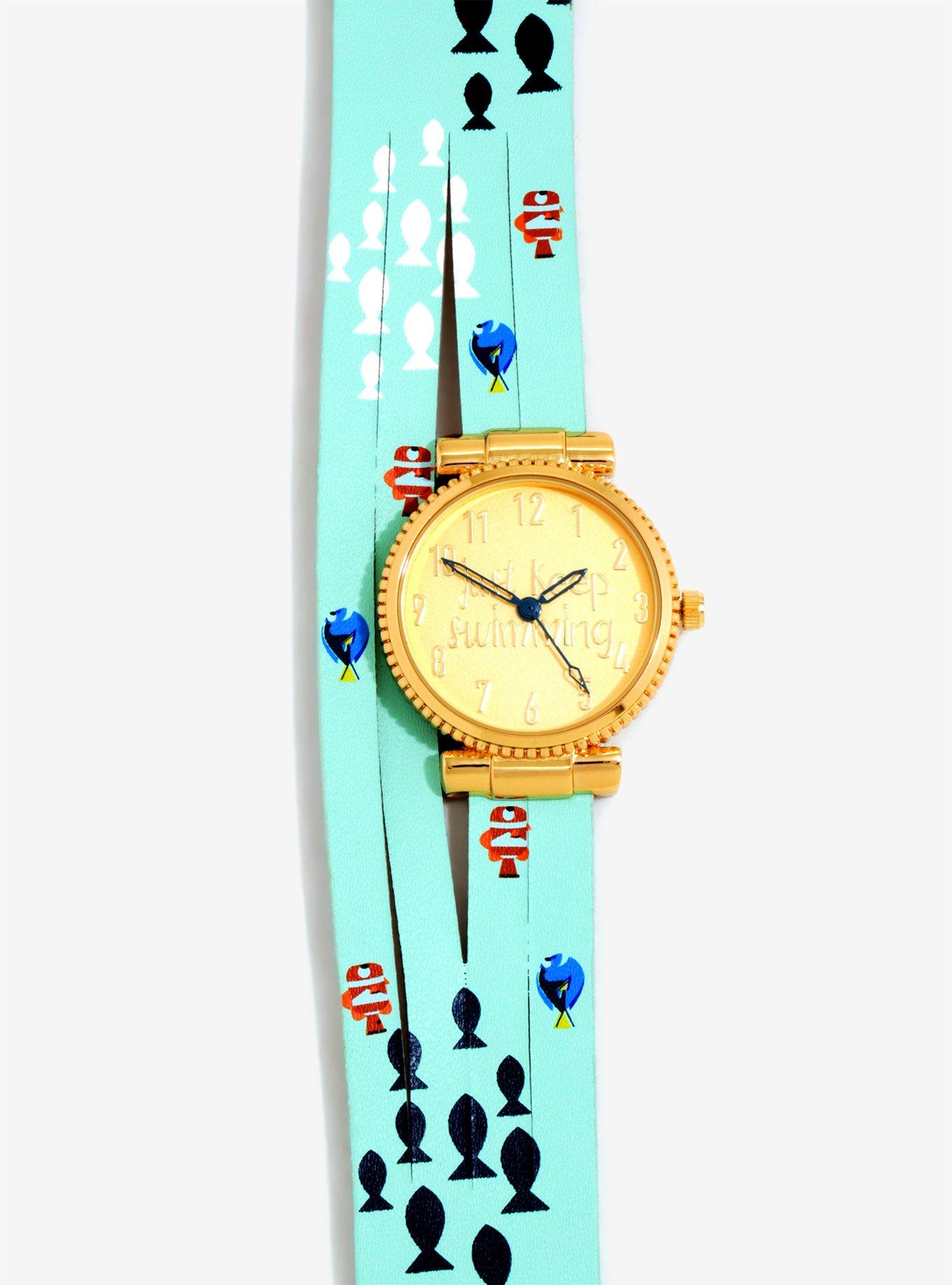 Disney Pixar Finding Nemo Just Keep Swimming Watch - BoxLunch Exclusive, , hi-res