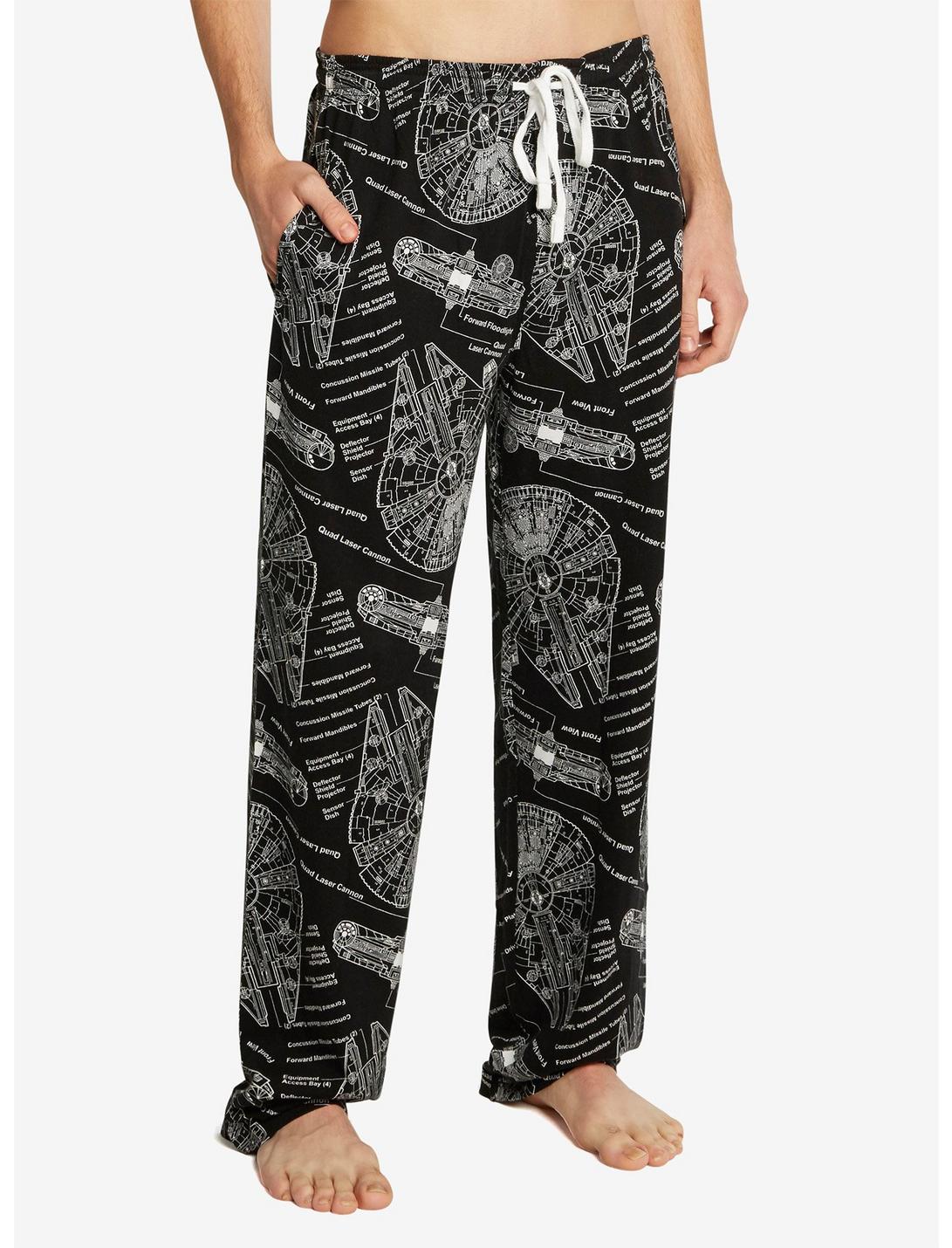 Star Wars Millennium Falcon Guys Pajama Pants, BLACK, hi-res