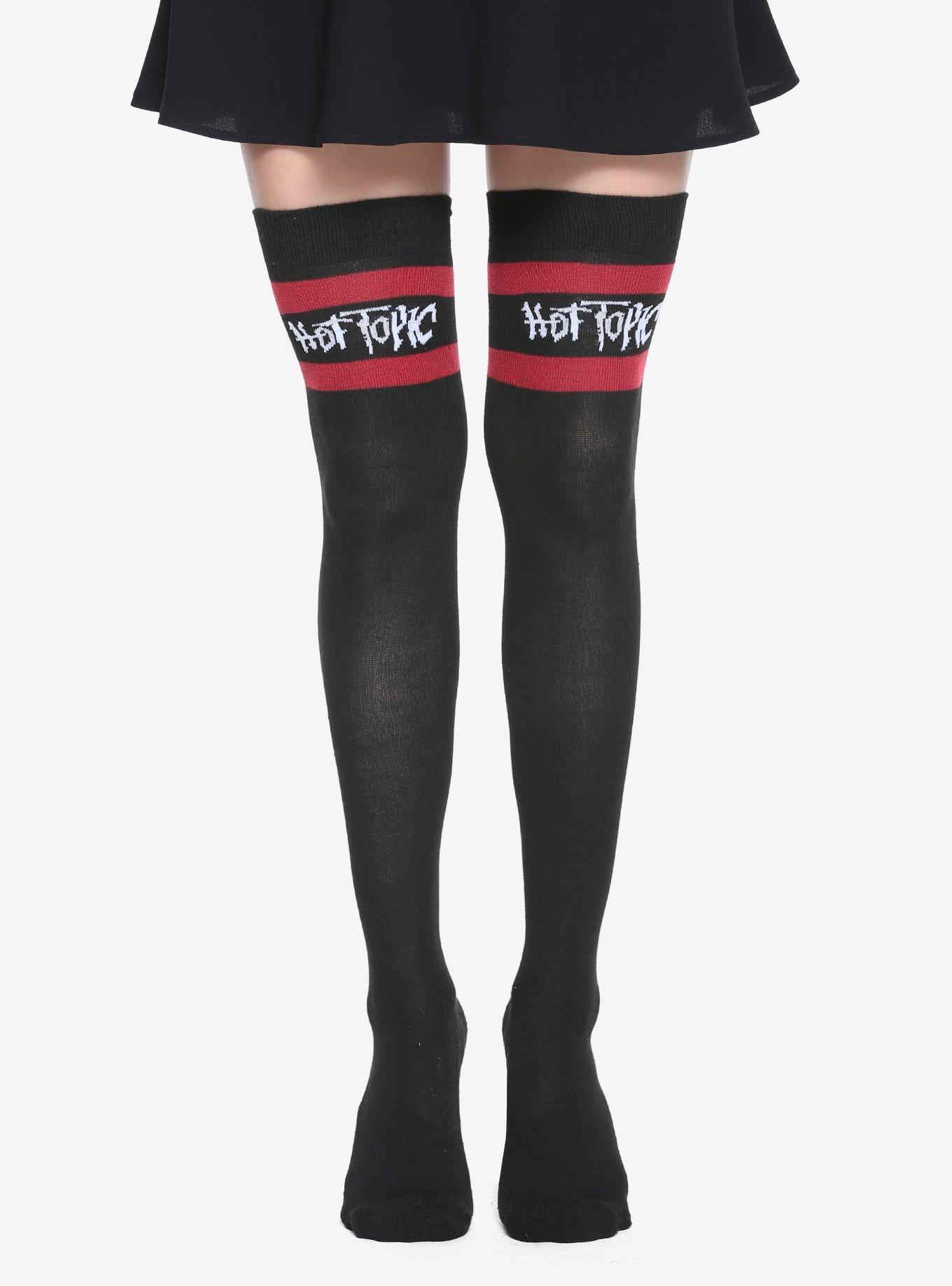 Hot Topic OverTheKnee Socks Hot Topic