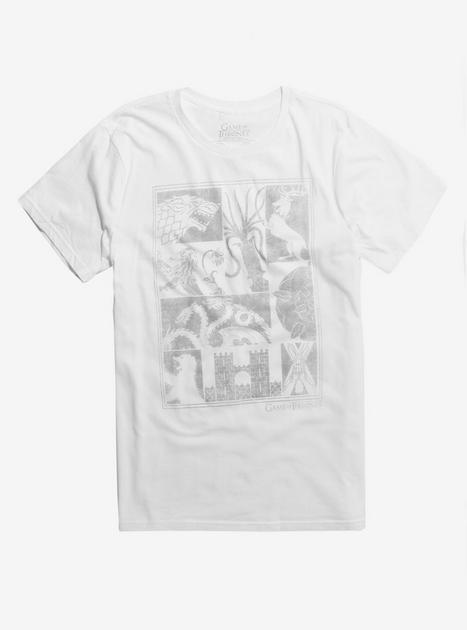 Game Of Thrones House Sigils Grid T-Shirt | Hot Topic