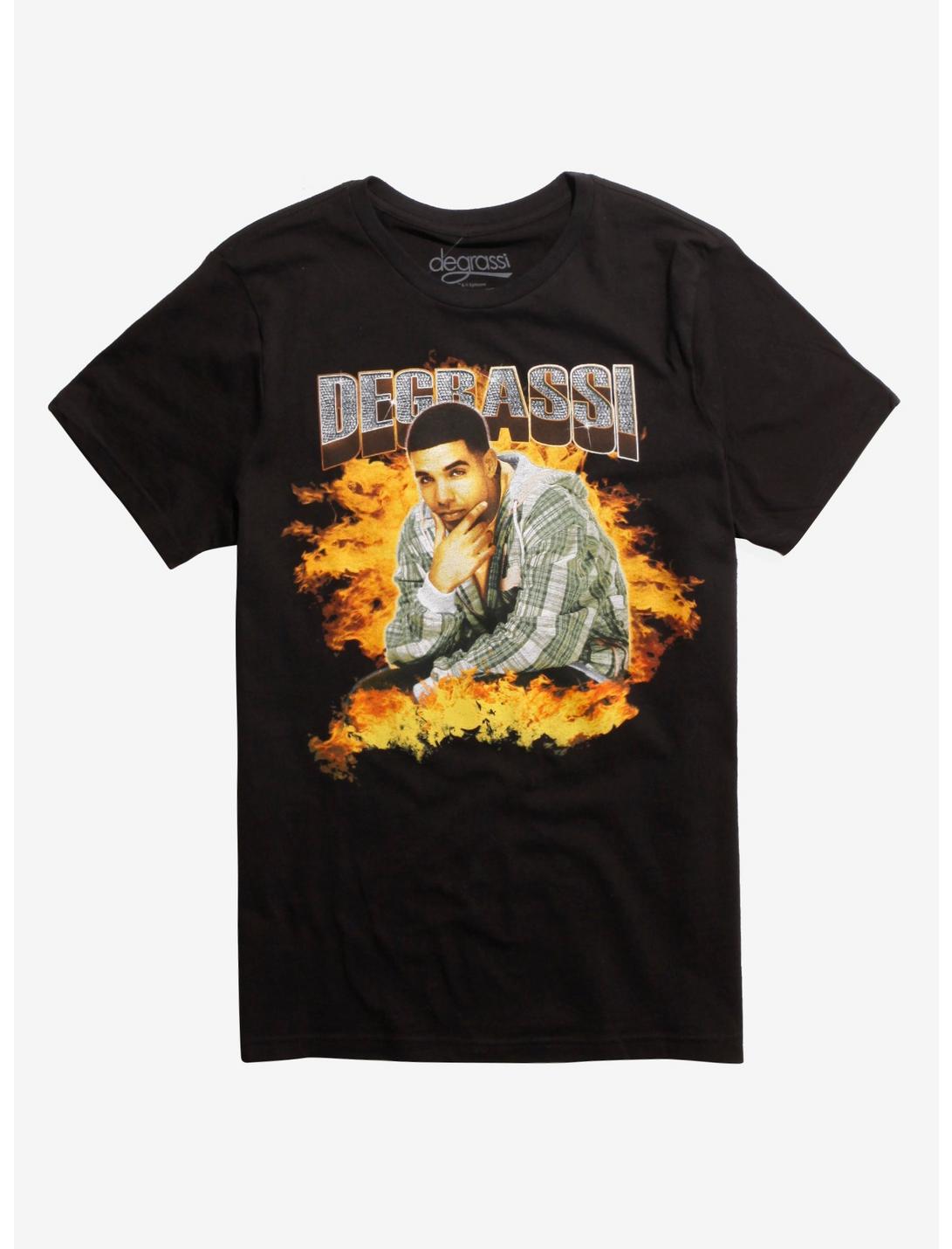 Degrassi Jimmy Flames T-Shirt, HEATHER GREY, hi-res