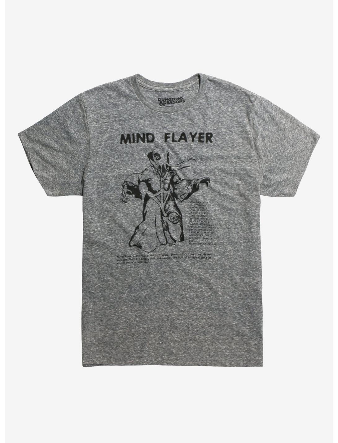 Dungeons & Dragons Mind Flayer T-Shirt, GREY, hi-res