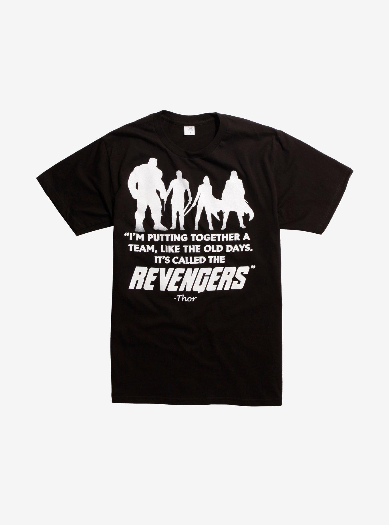 Marvel Thor: Ragnarok Revengers T-Shirt, BLACK, hi-res