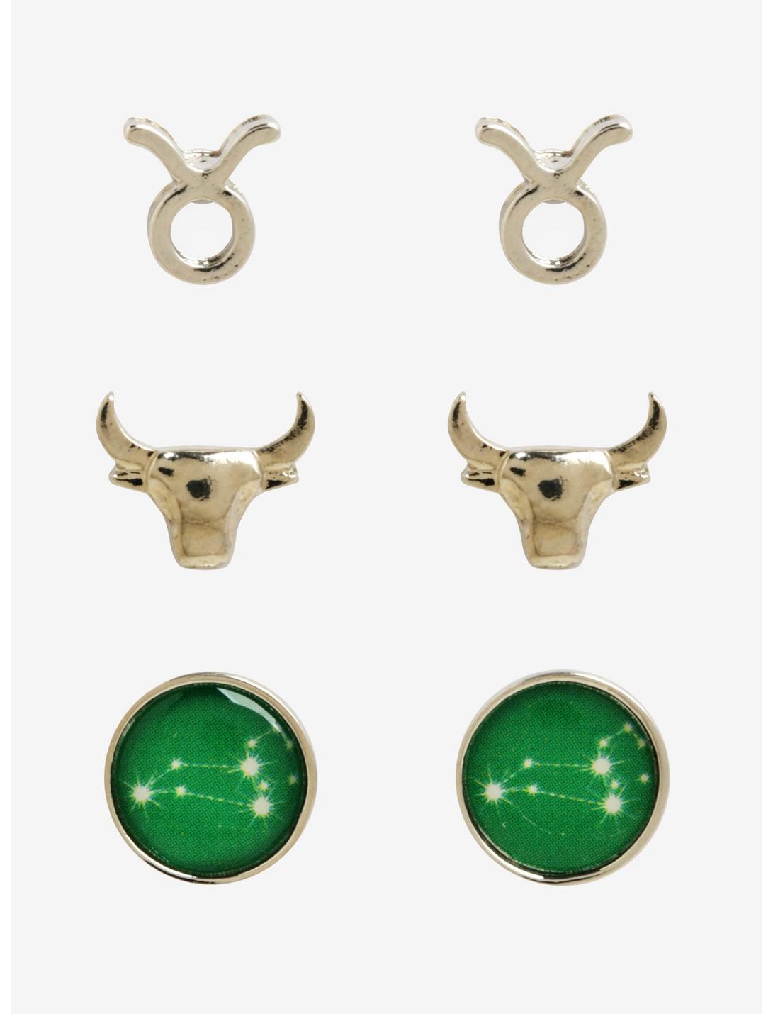 Taurus Zodiac Earring Set, , hi-res