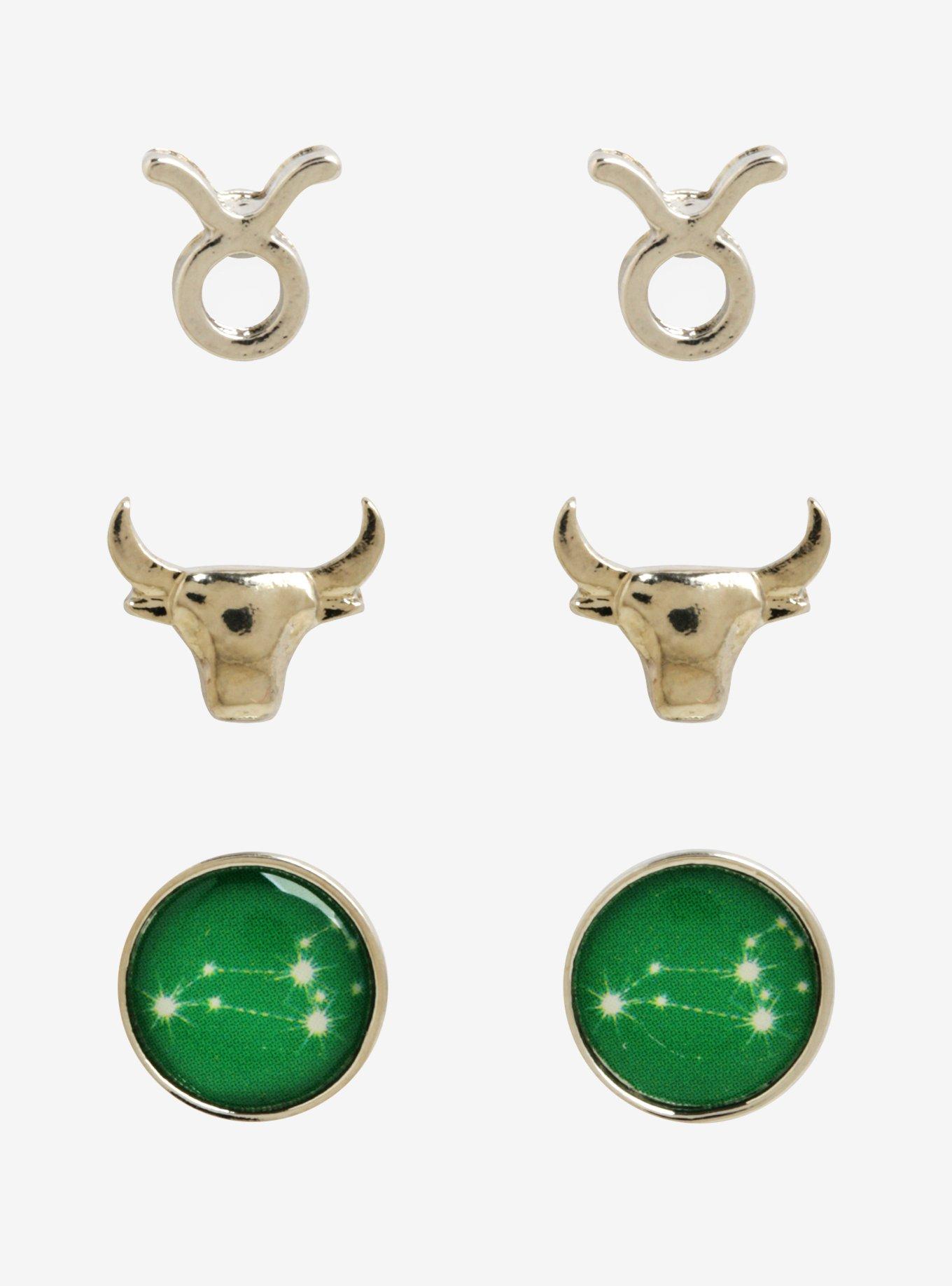 Taurus Zodiac Earring Set, , hi-res