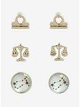 Libra Zodiac Earring Set, , hi-res