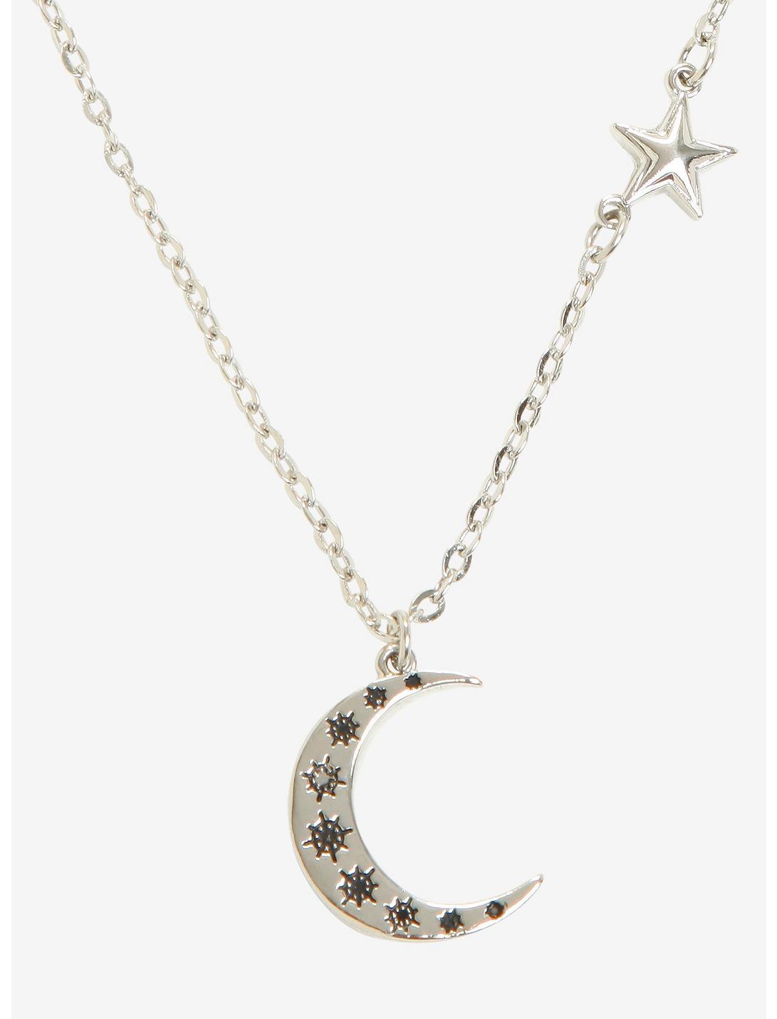 Celestial Silver Necklace In A Tube, , hi-res