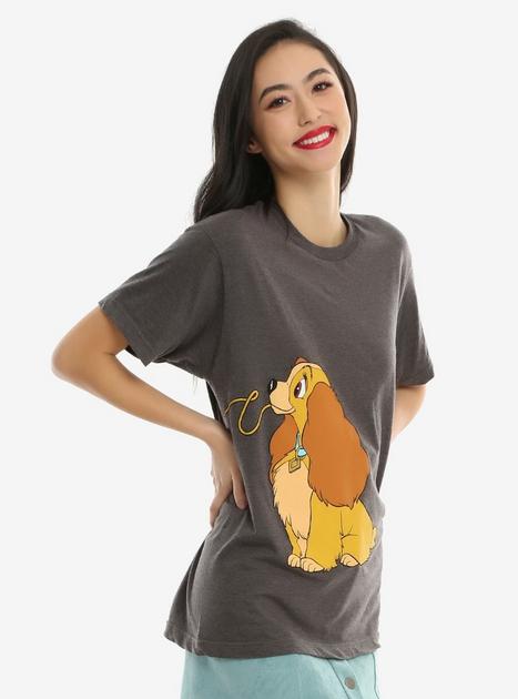 Disney Lady & The Tramp Lady Couples T-Shirt - BoxLunch Exclusive ...