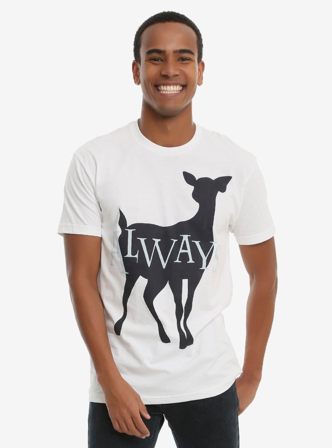 Harry Potter Always Couples T-Shirt - BoxLunch Exclusive, WHITE, hi-res