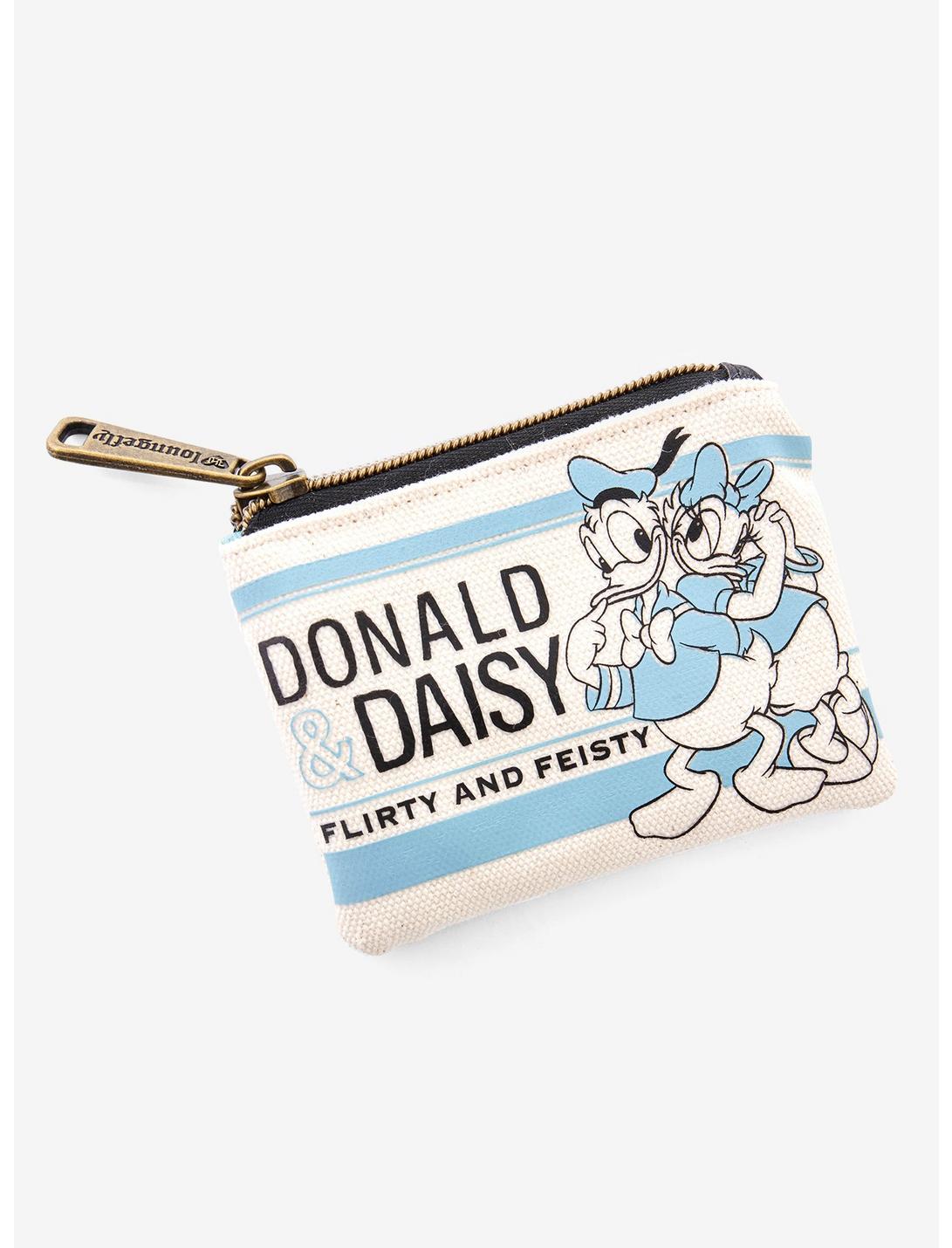 Loungefly Disney Donald Duck & Daisy Duck Coin Purse - BoxLunch Exclusive, , hi-res