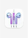 Purple Iridescent Earbuds, , hi-res