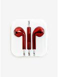 Metallic Red Earbuds, , hi-res