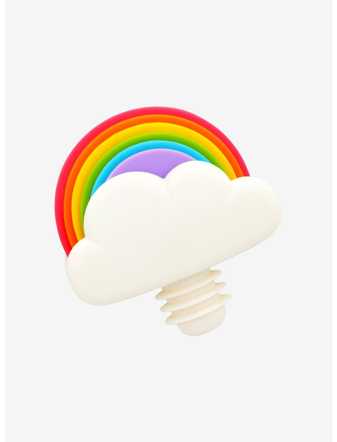 Rainbow Wine Stopper & Glass Markers, , hi-res