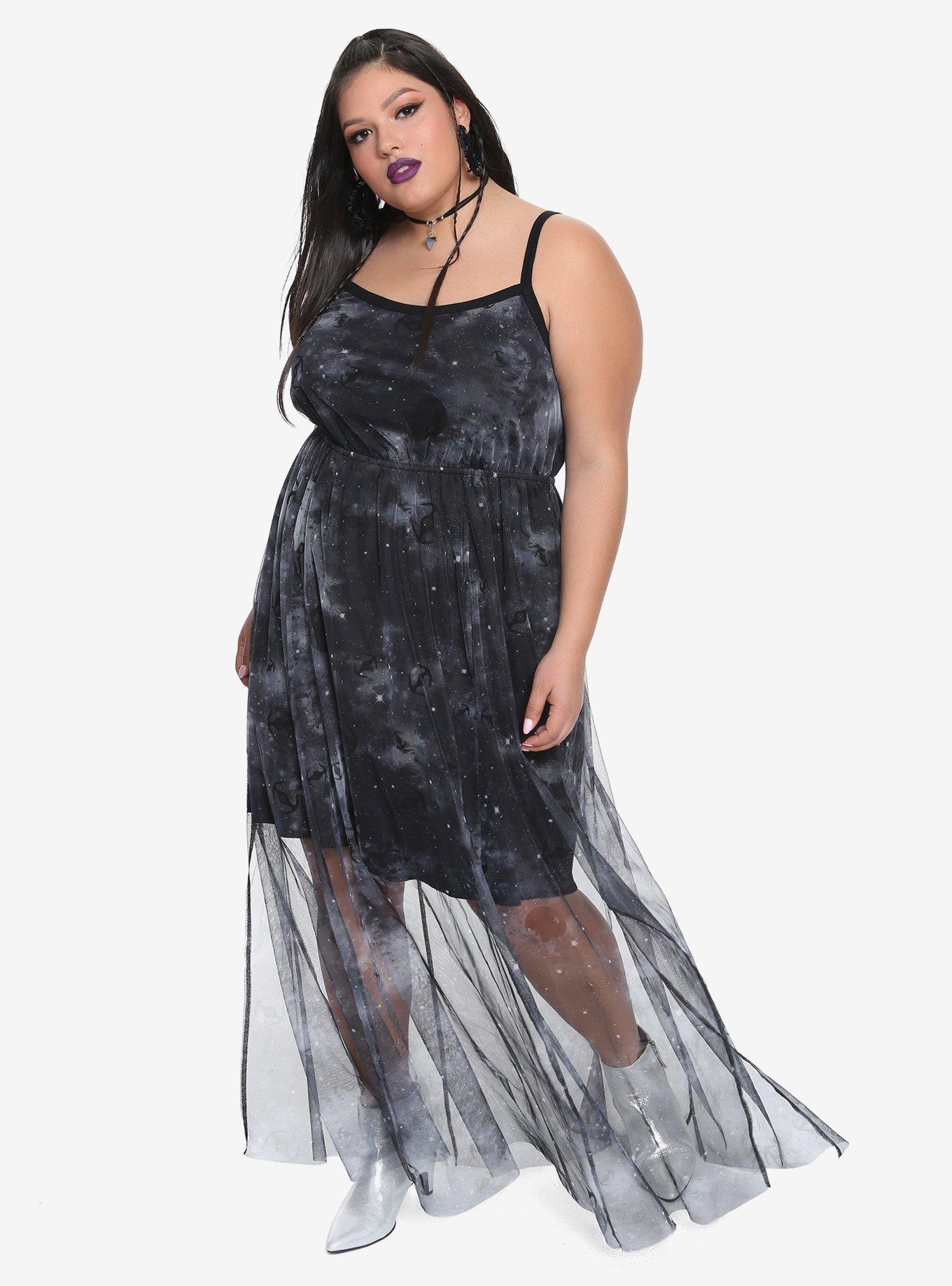 Star Wars Starfighter Maxi Dress Plus Size, MULTI, hi-res