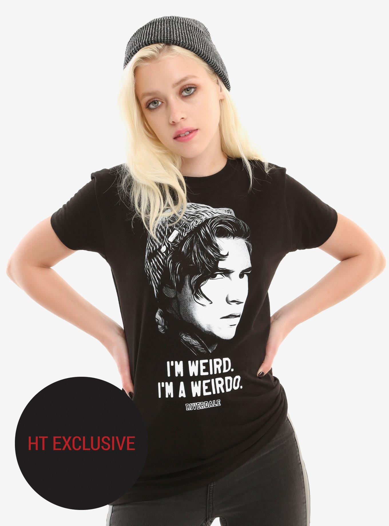 Riverdale Jughead I'm A Weirdo Girls T-Shirt Hot Topic Exclusive | Hot Topic