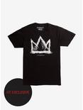 Riverdale Jughead Scratch Crown T-Shirt Hot Topic Exclusive, BLACK, hi-res