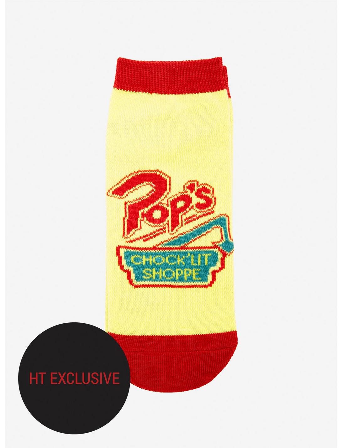 Riverdale Pop's Logo No-Show Socks Hot Topic Exclusive, , hi-res