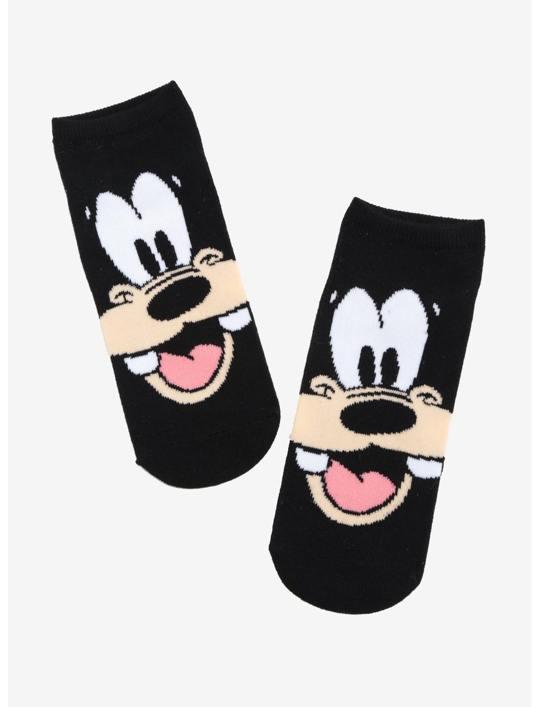 Disney Goofy Face No-Show Socks, , hi-res