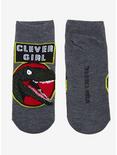 Jurassic Park Clever Girl No-Show Socks, , hi-res