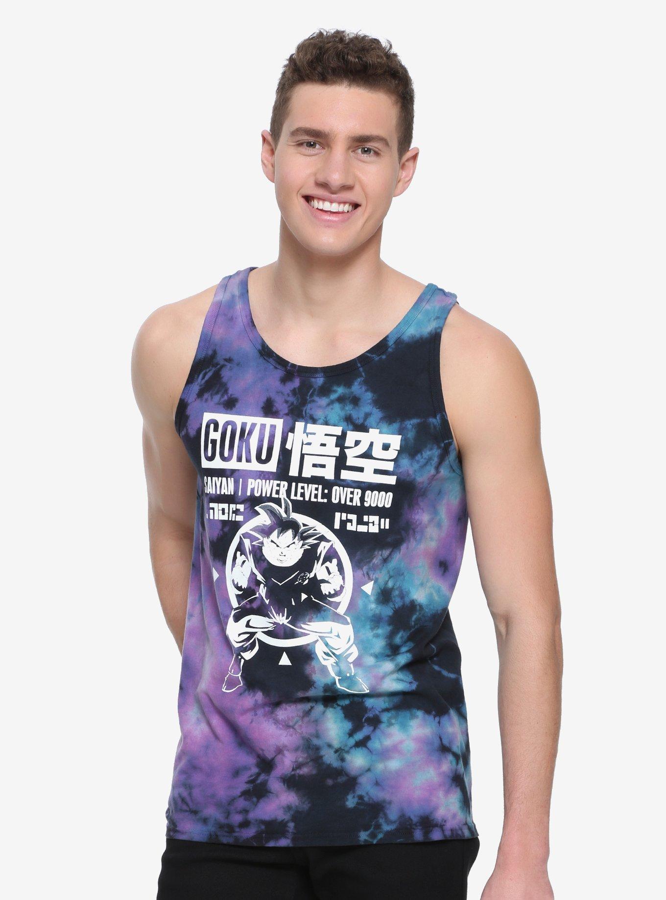 Dragon Ball Z Goku Tie Dye Tank Top, TIE DYE, hi-res