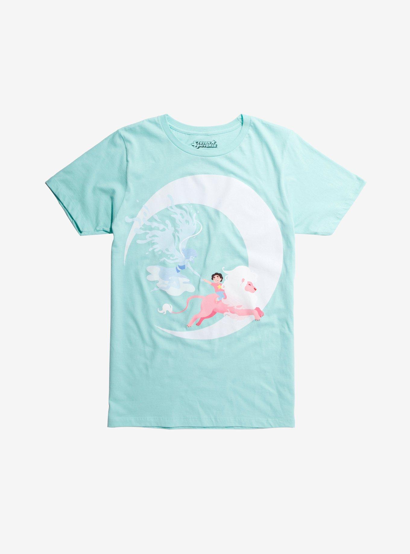 Steven Universe Over The Moon T-Shirt, AQUA SEA, hi-res