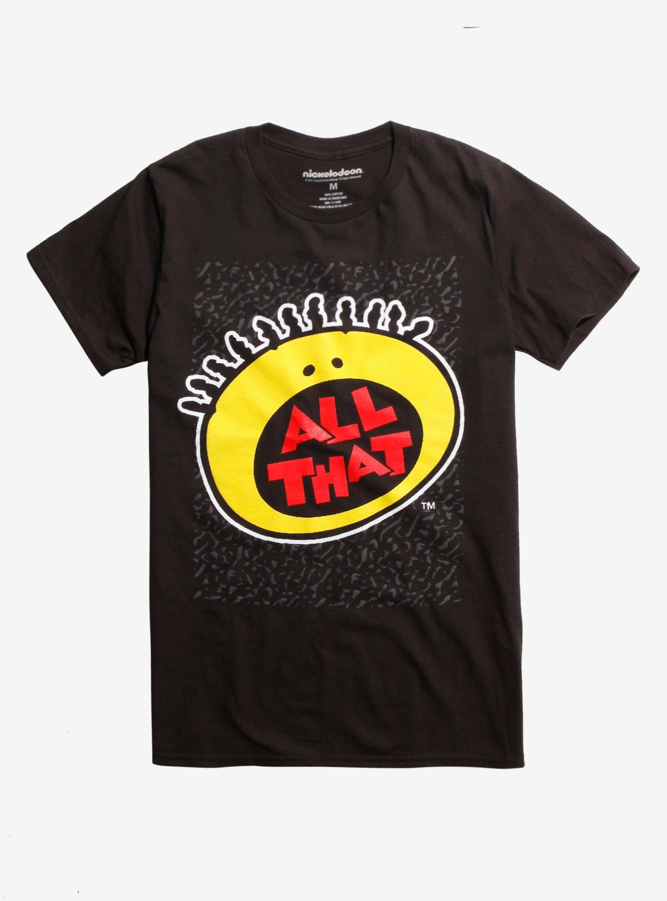Nickelodeon All That Logo T-Shirt, BLACK, hi-res